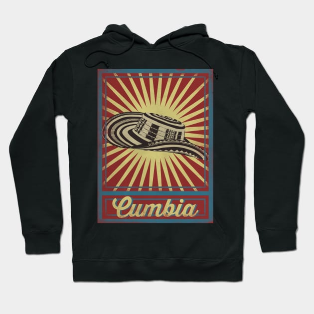 Cumbia Poster Hoodie by TropicalHuman